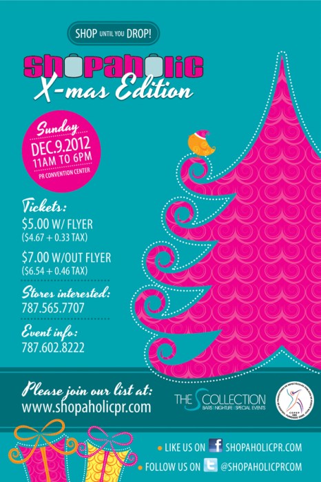 Shopaholic Navidad 2012 -flyer-back